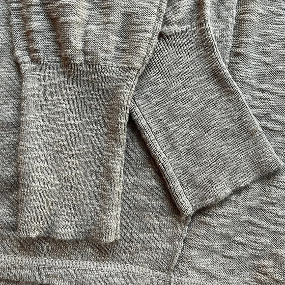 Between Me & You Pullover Cowl Neck Tunic Sweater, Hi-Low Light Gauze, Size XL - Picture 7 of 10